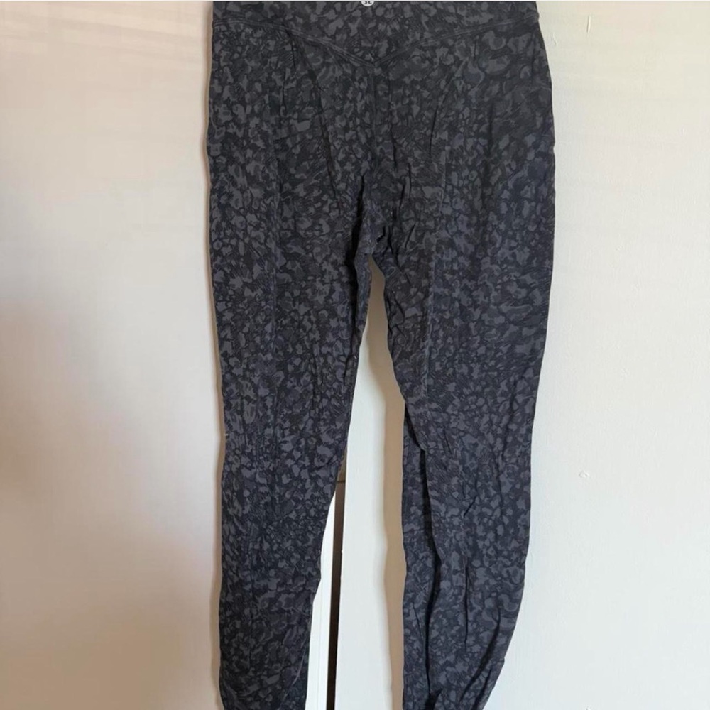 Black Patterned Joggers - image 3